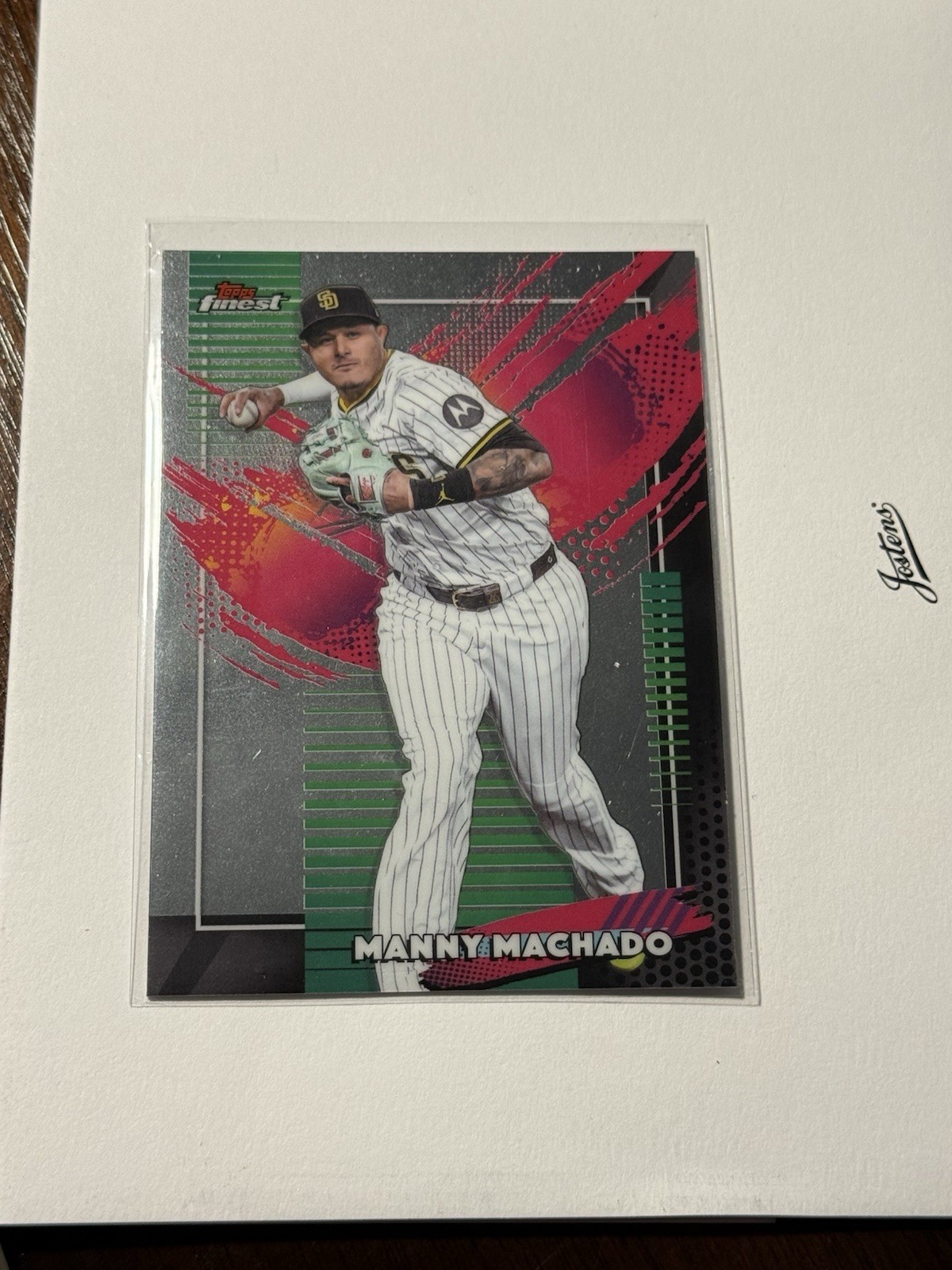 2026 Topps Finest Manny Machado Rare #255