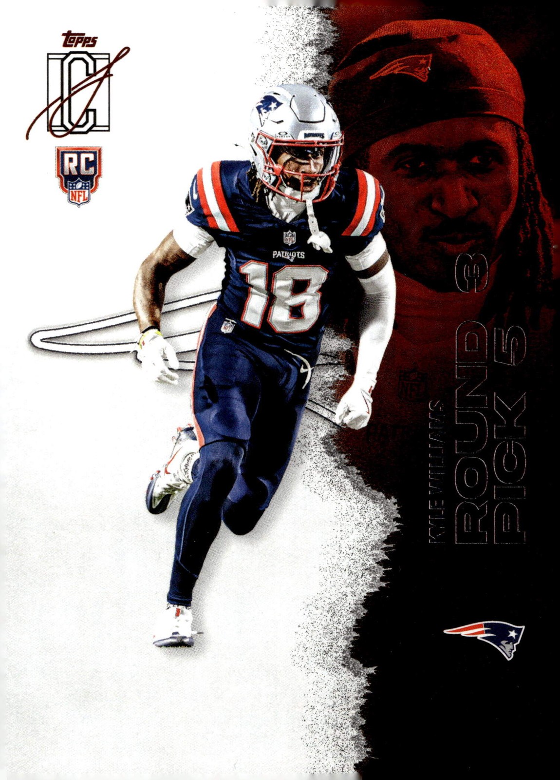 2025 Topps Signature Class Kyle Williams #147 RC New England Patriots