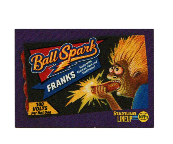 2022 ODDBALL Baseball Card BALL SPARK FRANKS #36 STARTLING LINEUP NRMT+