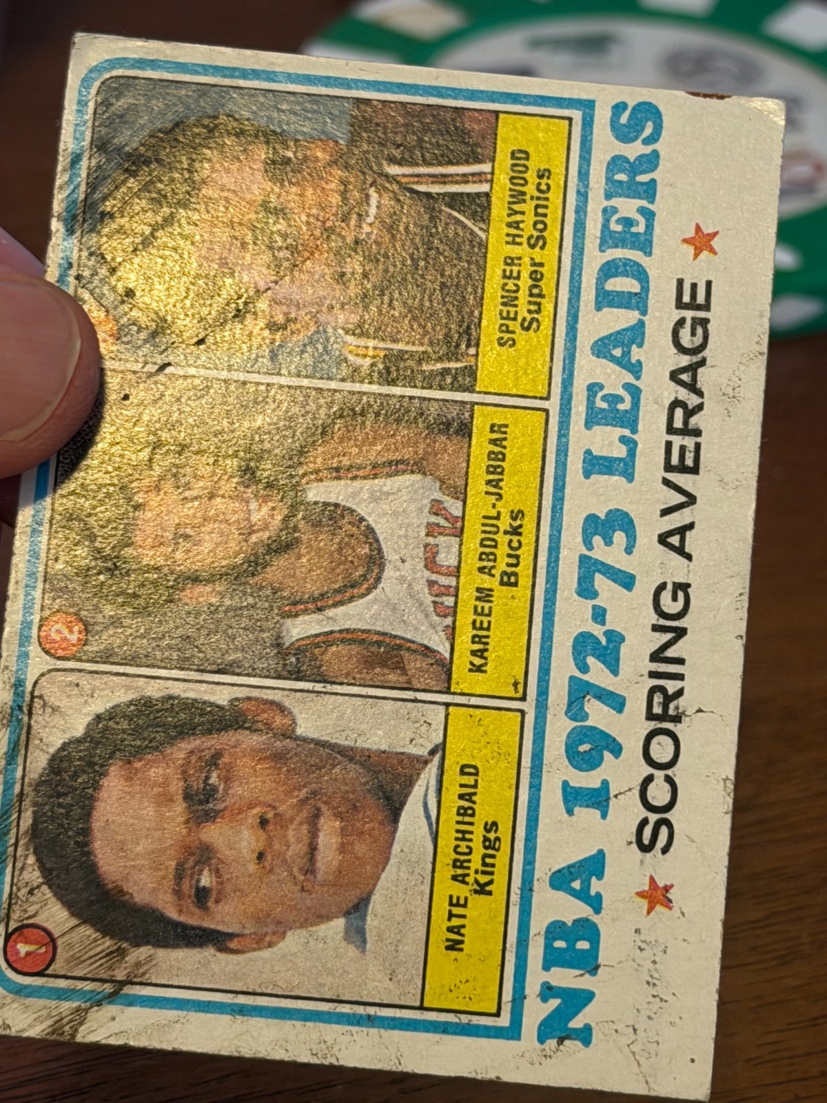 1973-74 Topps NBA Scoring Average Leaders #154 (POOR) (See description)
