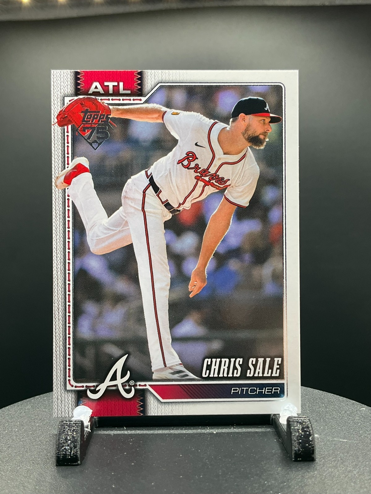 2026 Topps Series 2 Baseball #427 Chris Sale, Atlanta Braves