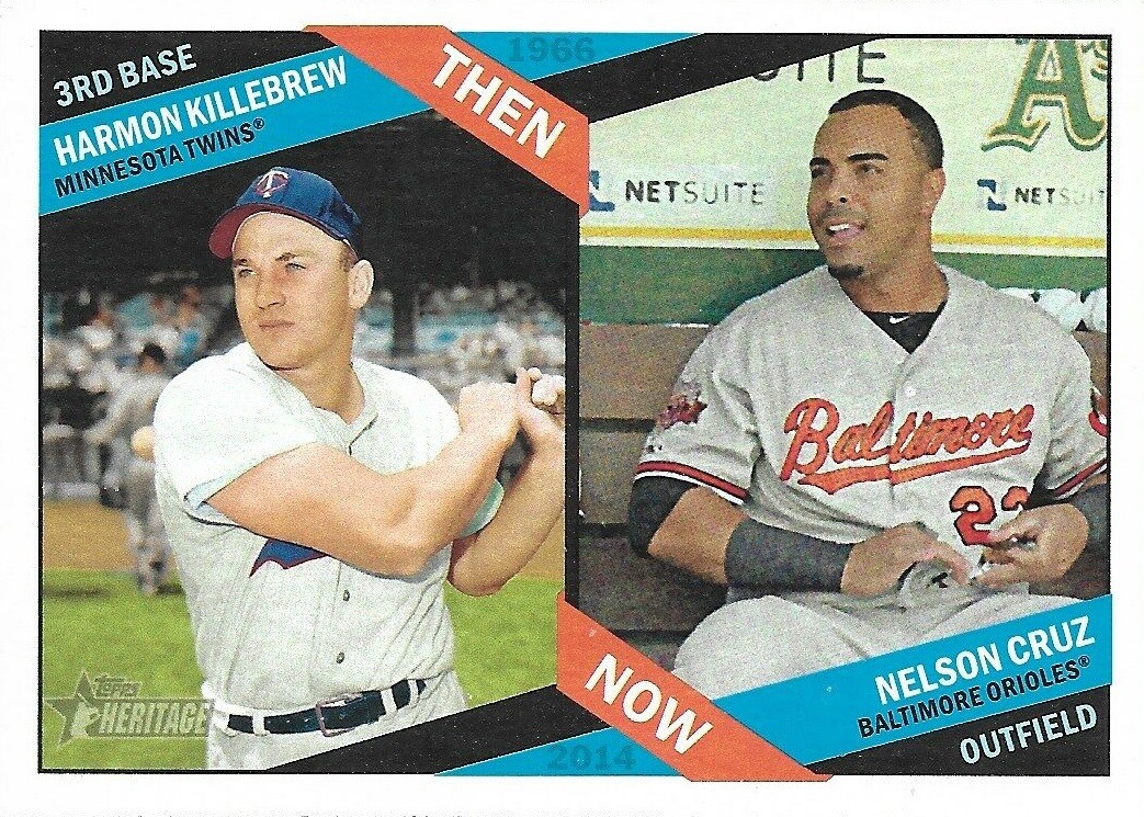 2015 Topps Heritage Then and Now Inserts – You Pick