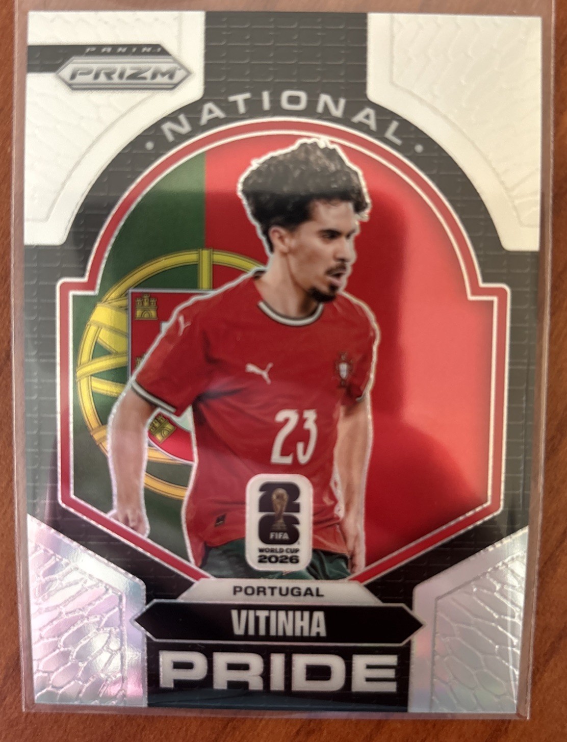 VITINHA 2026 Panini Prizm FIFA World Cup National Pride #20 SP Portugal Case Hit