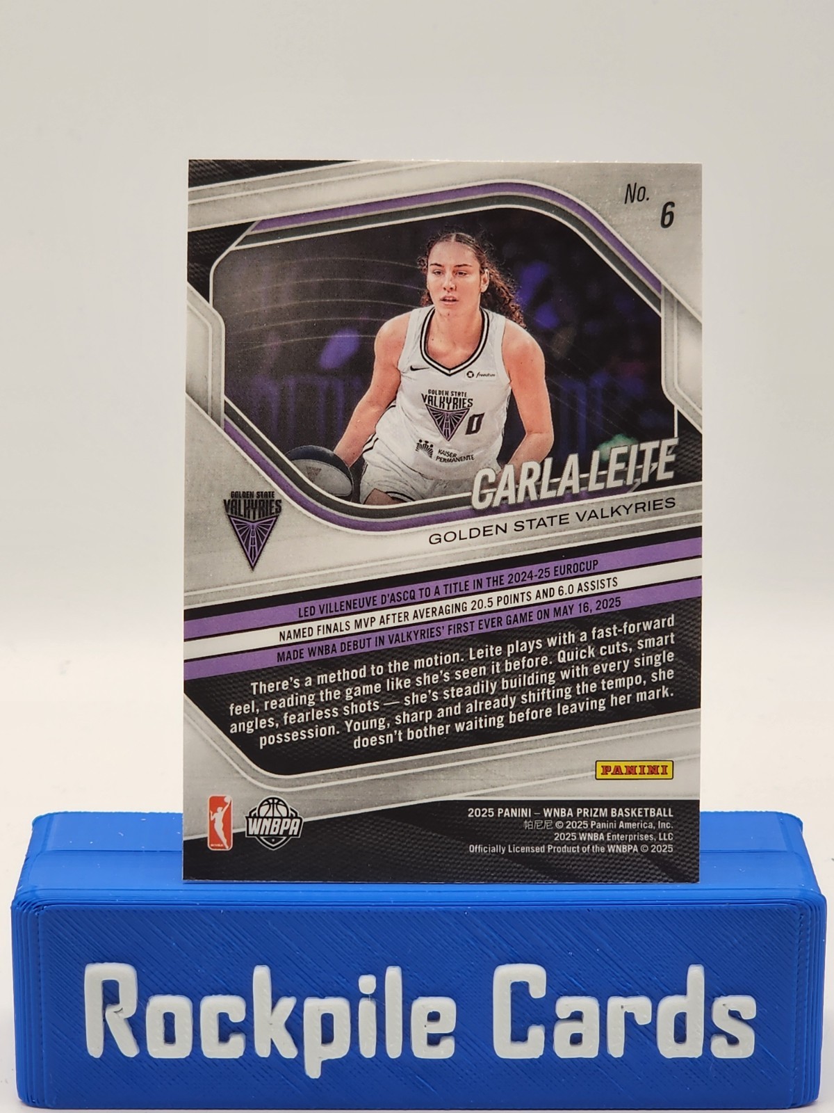 2025 Panini Prizm WNBA – Carla Leite #6 (RC)