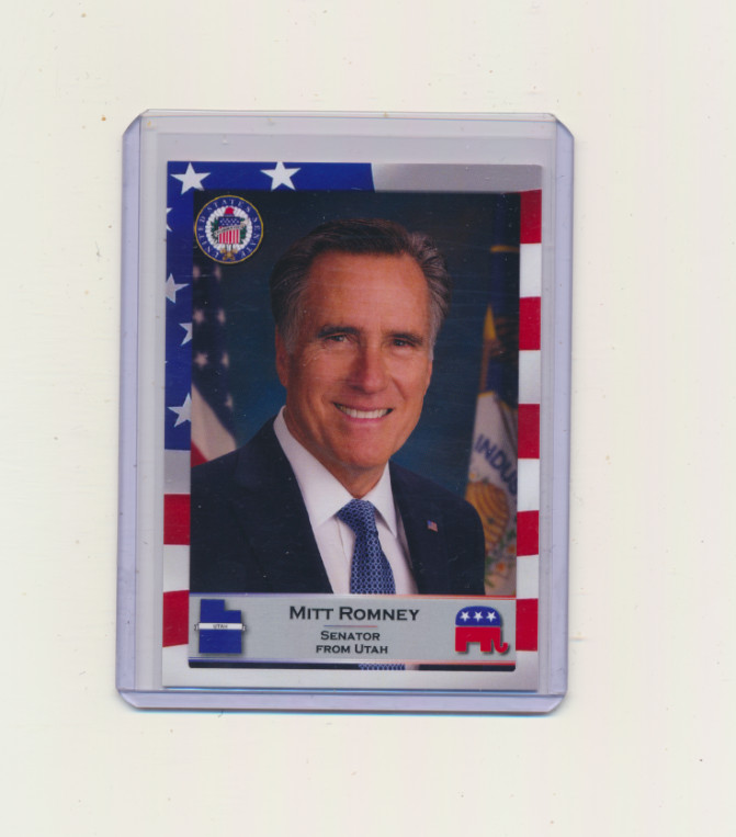 2020 United States Congress Fascinating Cards Mitt Romney Utah #88