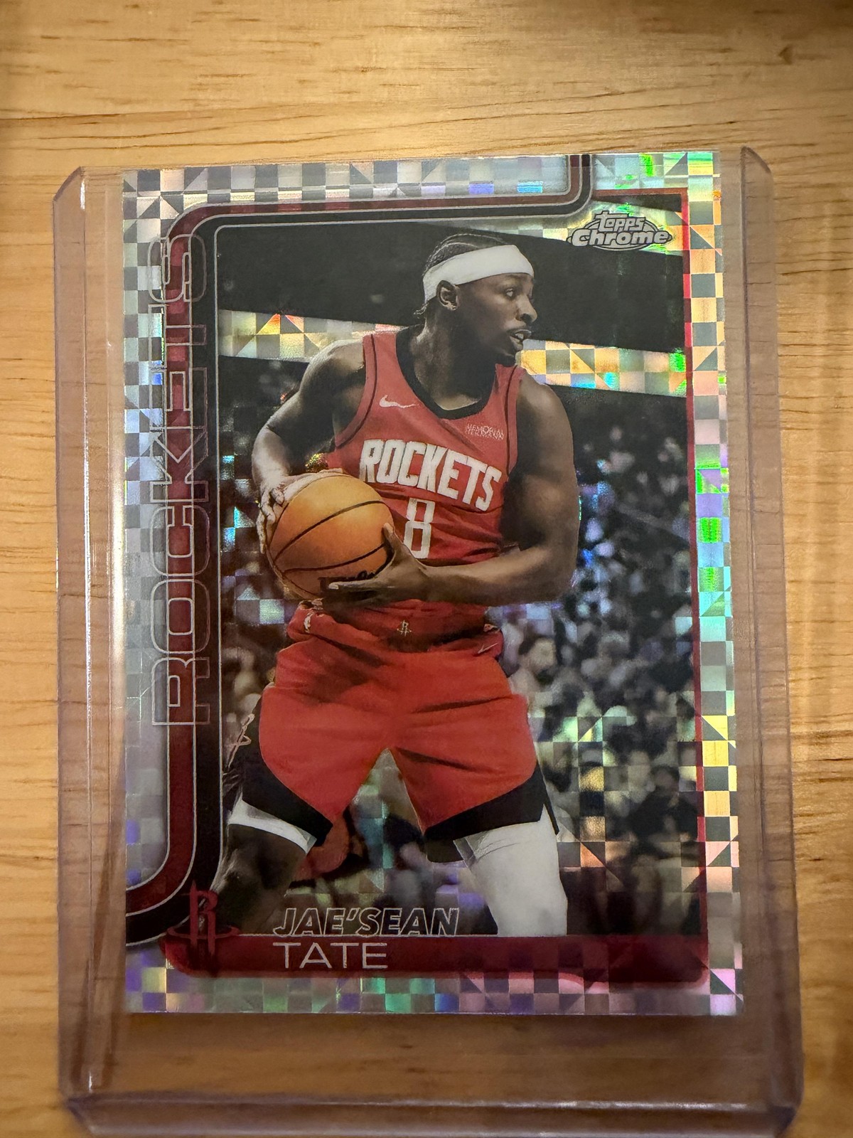 2025-26 Topps Chrome #59 Jae’Sean Tate X-Fractor