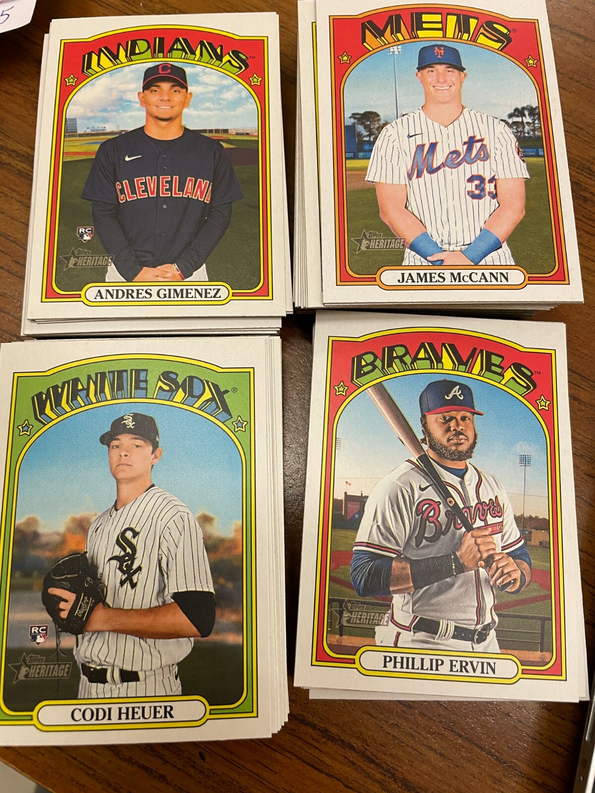 2021 Topps Heritage High Numbers – COMPLETE YOUR SET #501-700,216