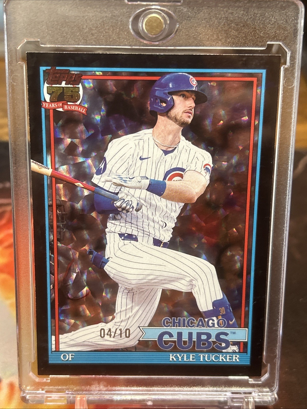 2026 Topps Series 1 – 1991 Topps Baseball Kyle Tucker #T91-96 Black Crackle /10