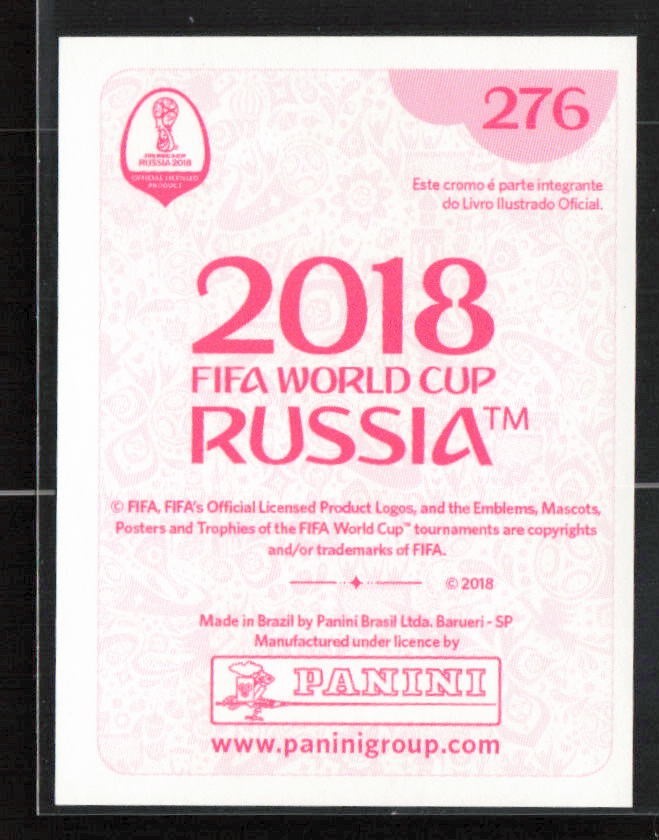 Lionel Messi 2018 Panini FIFA World Cup: Russia 2018 Stickers #276 Argentina