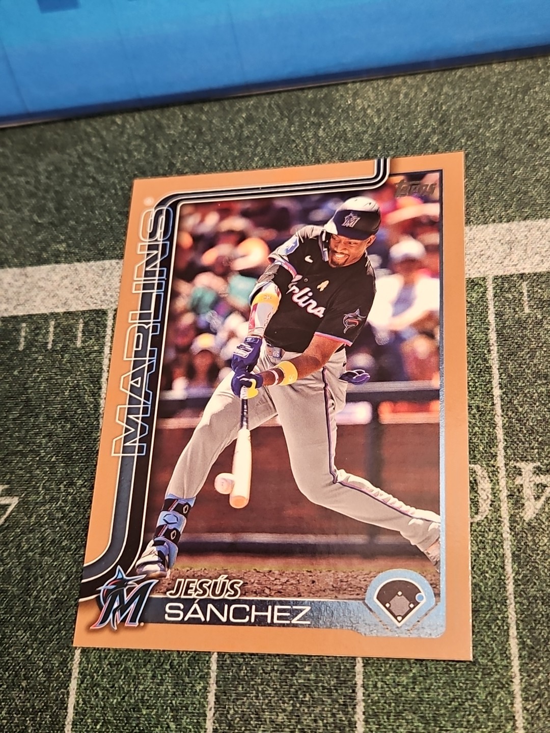 Jesús Sanchez NUMBERED /2025 • BRONZE • Topps 2025 • Miami Marlins Parallel