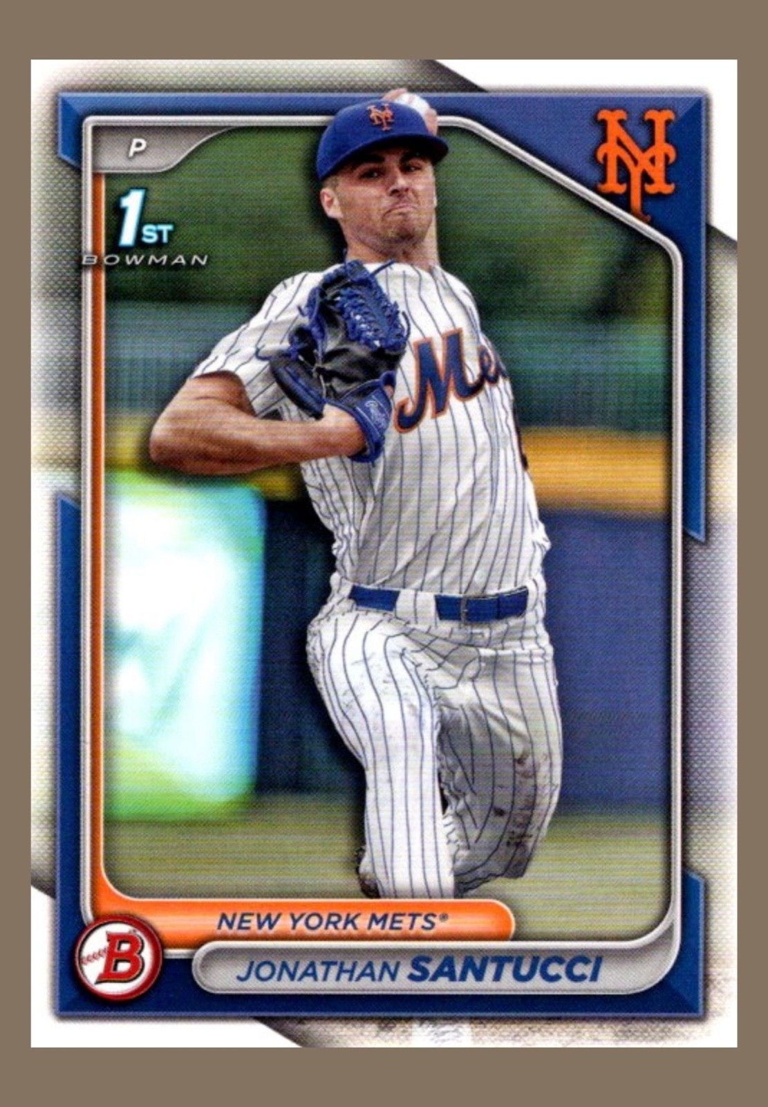 2024 Topps Bowman Chrome #BD-65 Jonathan Santucci 1st Bowman Paper