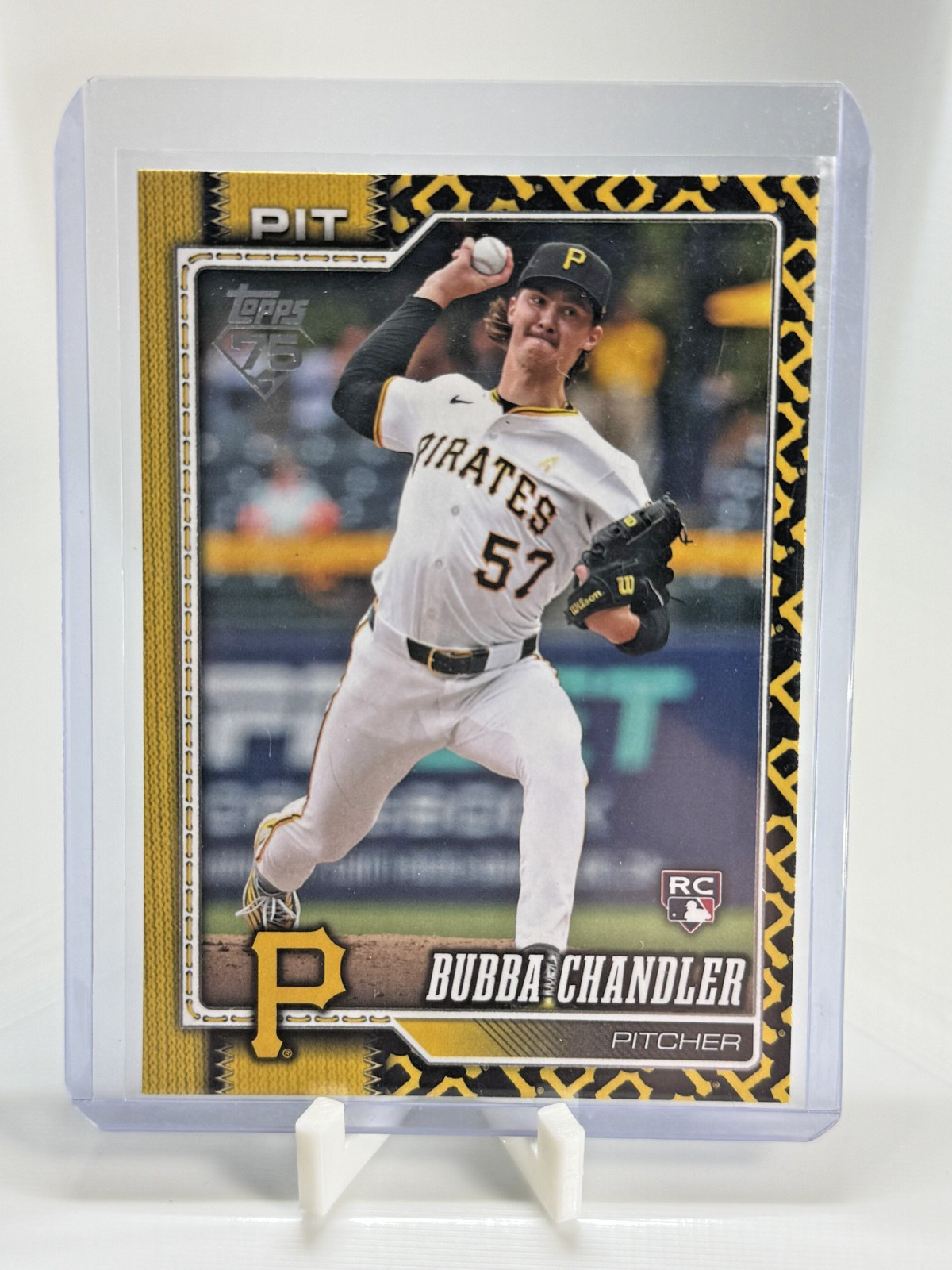 2026 Topps Series 1 – Bubba Chandler #283 Team Color Border (RC) Pirates