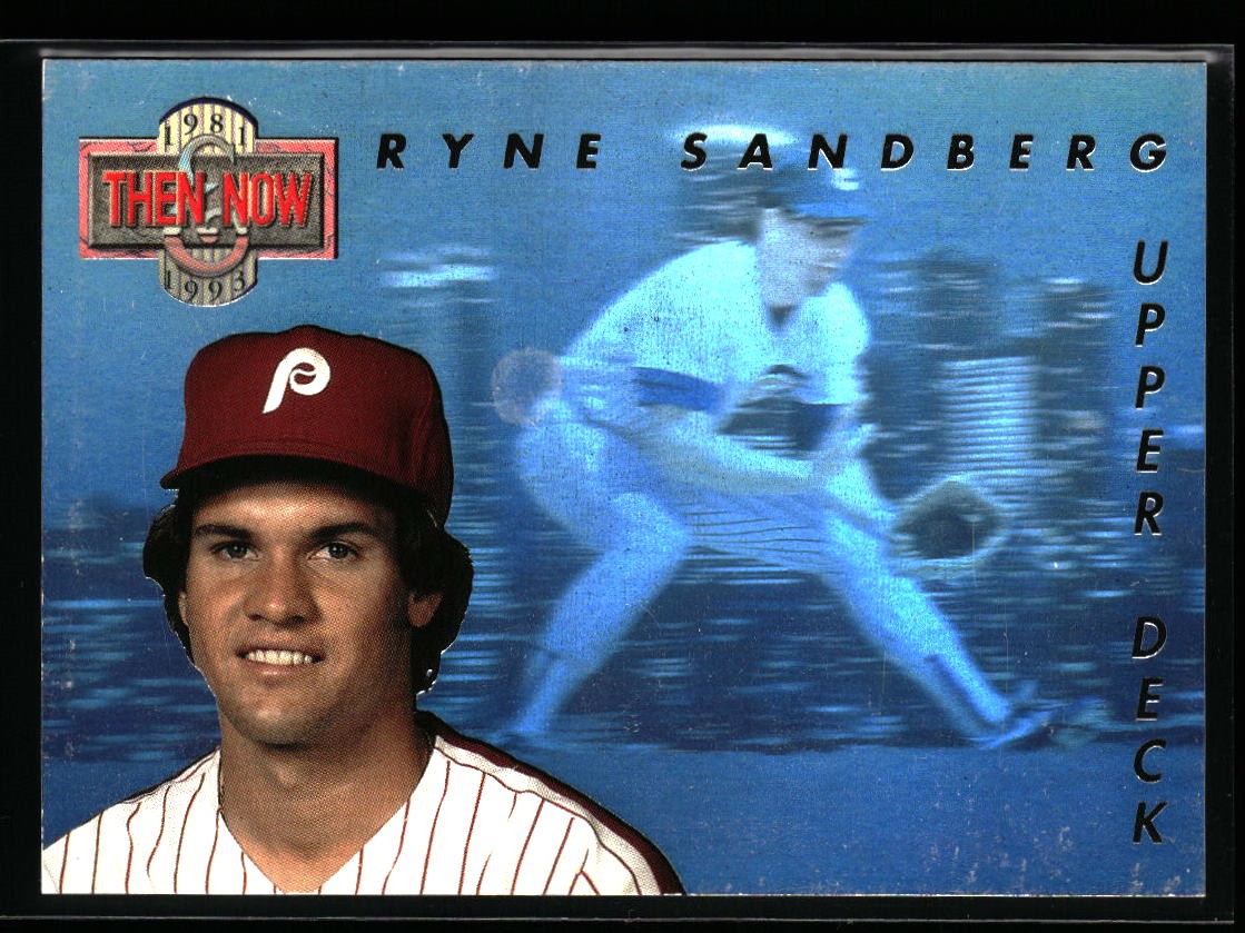 Ryne Sandberg 1993 Upper Deck #TN6 Then and Now
