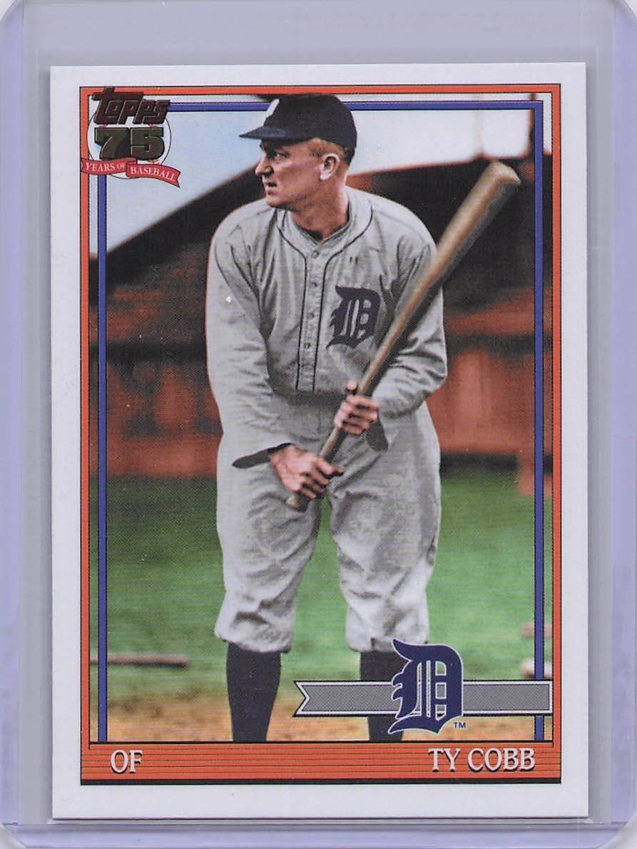 2026 Topps Series 2 Ty Cobb #91B2-10