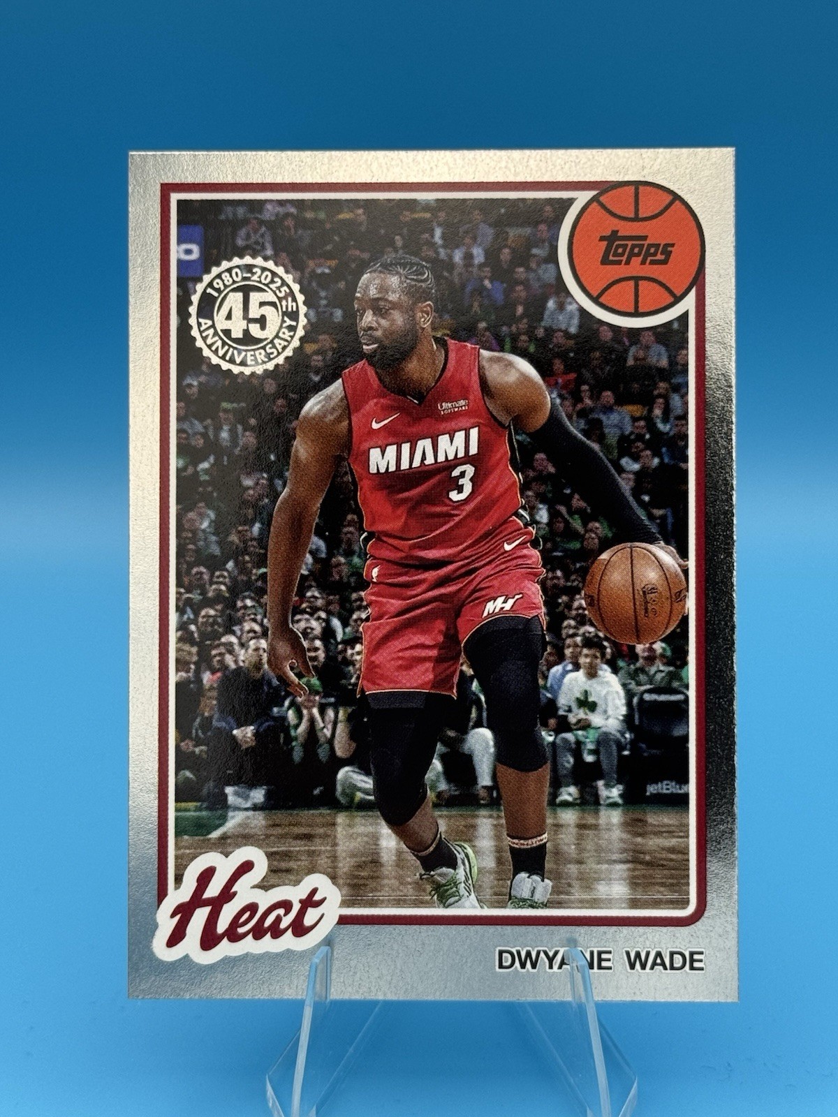 2025-26 Topps 1980-81 Basketball Dwyane Wade #80BK-5 Miami Heat