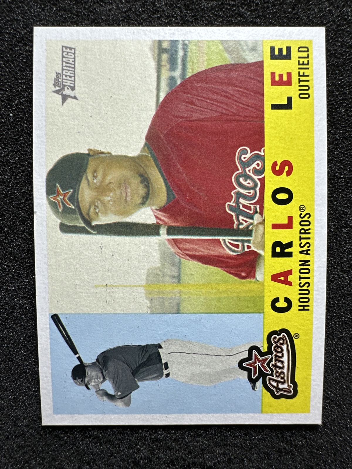 CARLOS LEE #408 2009 Topps Heritage Houston Astros QTY