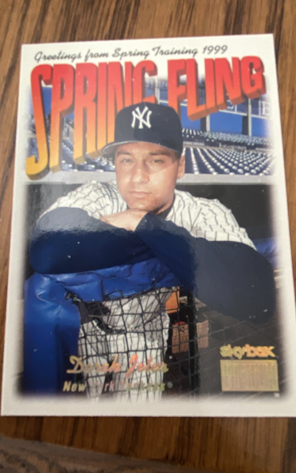 1999 Skybox Premium – Spring Fling Derek Jeter #276