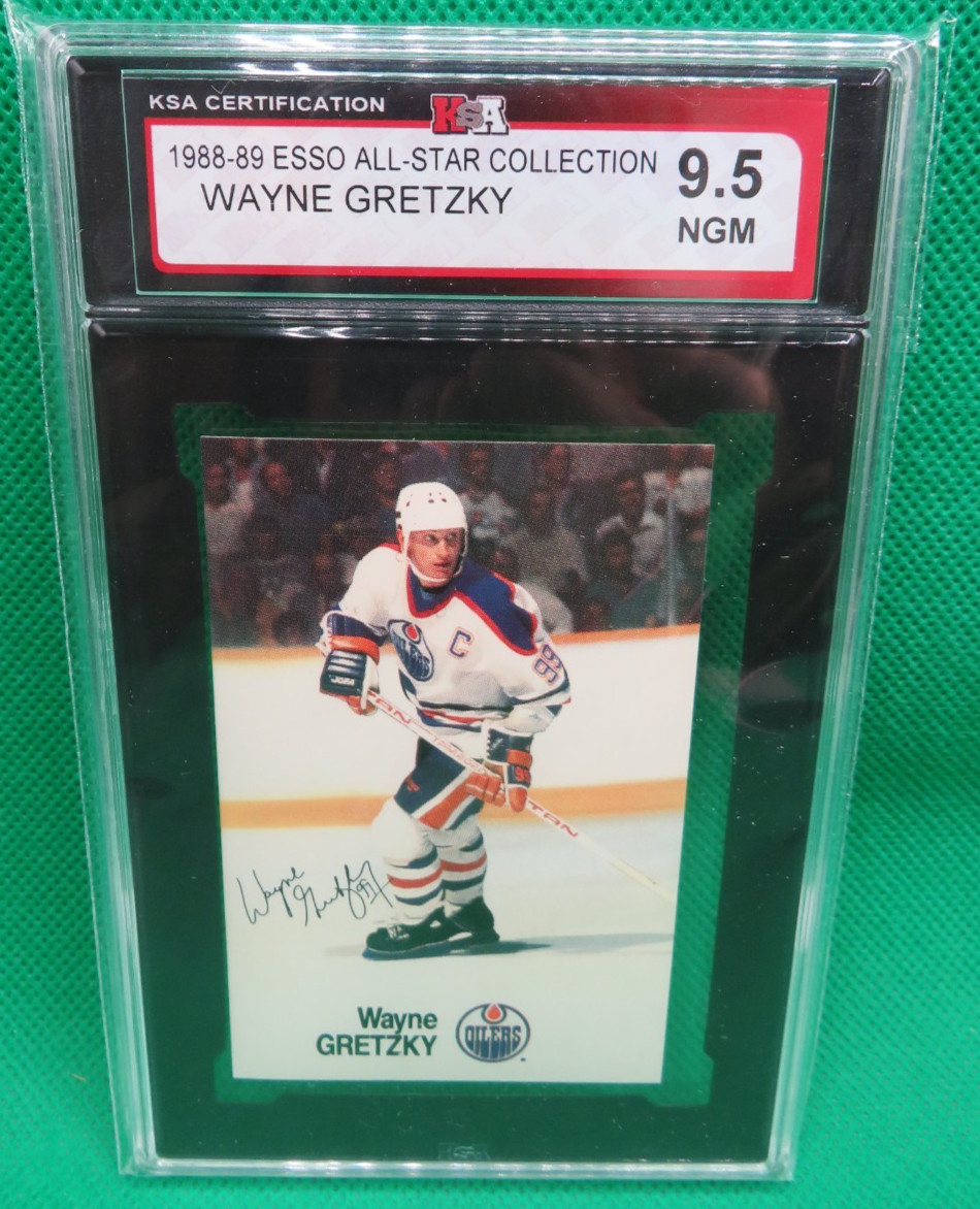 Wayne Gretzky KSA 9.5 1988-89 Esso All-Star Collection Oilers