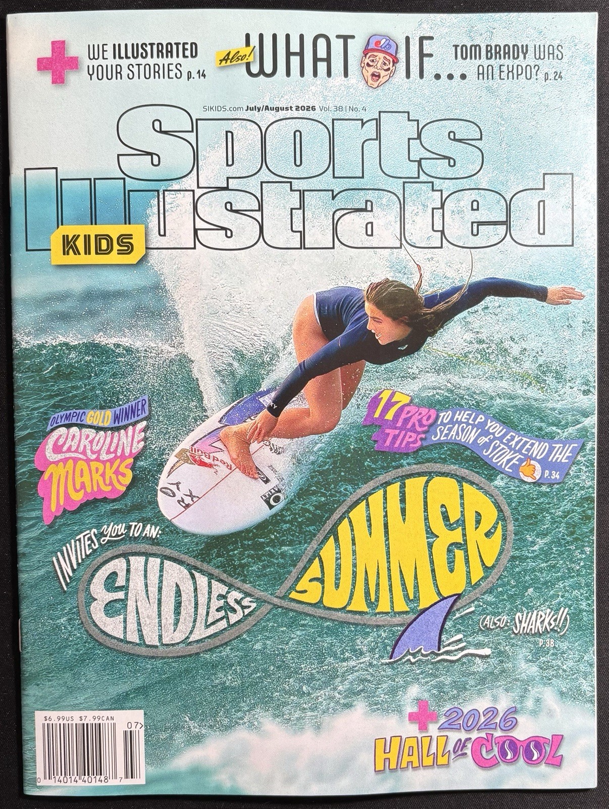 July/Aug 2026 Sports Illustrated Kids SI Kids – McGonigle RC, Antonelli, Fudd
