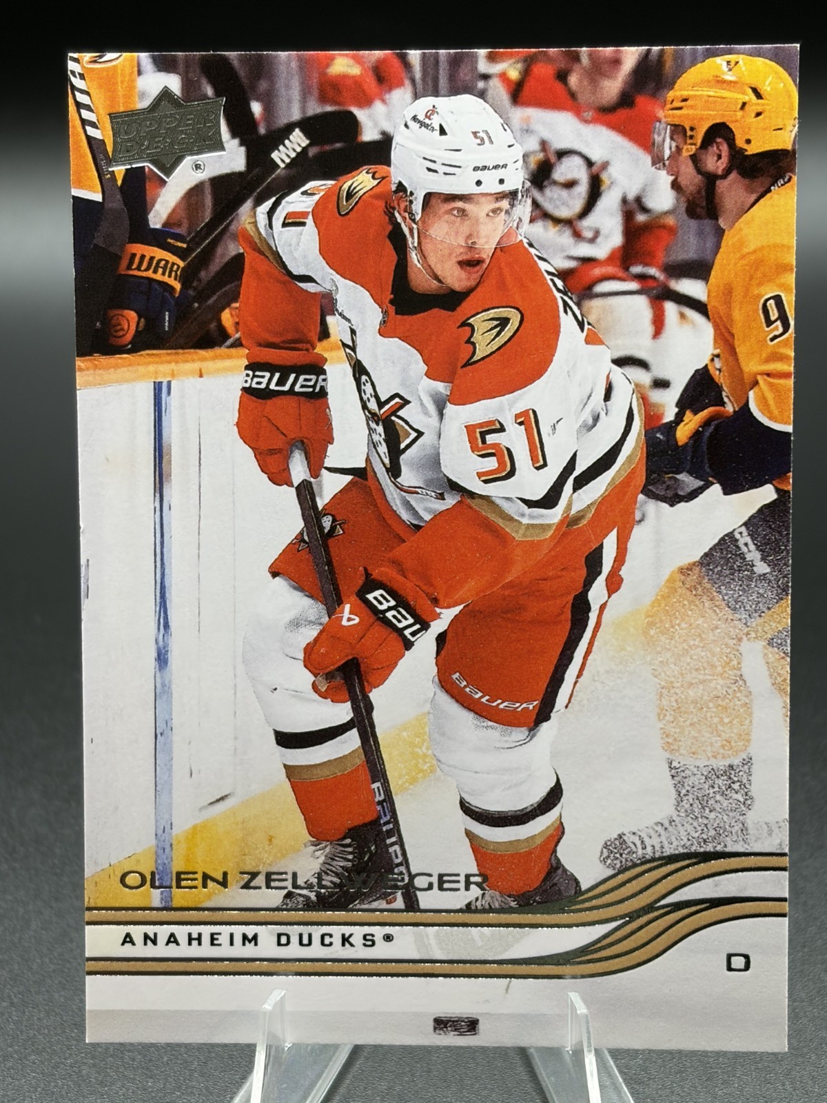 2025-26 Upper Deck Series 2 Hockey – Olen Zellweger #251 Base Card Anaheim Ducks