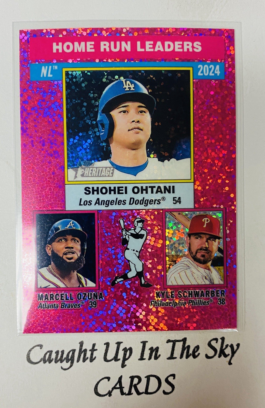 2025 Topps Heritage Pink Sparkle Singles–Pick Your Card–$1 Ships All You Pick