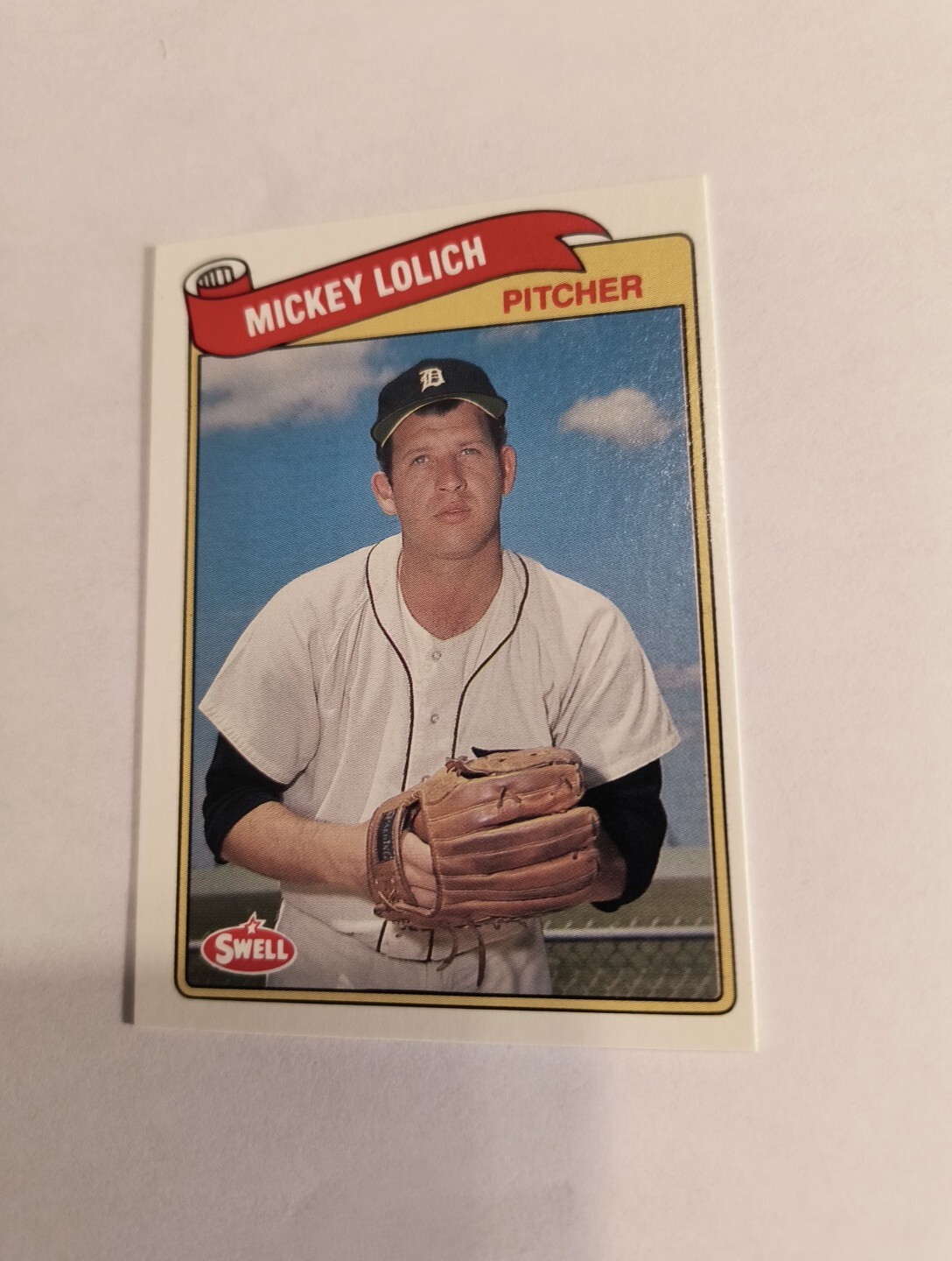MICKEY LOLICH 1989 SWELL BASEBALL GREATS #97 FREE SHIPPING