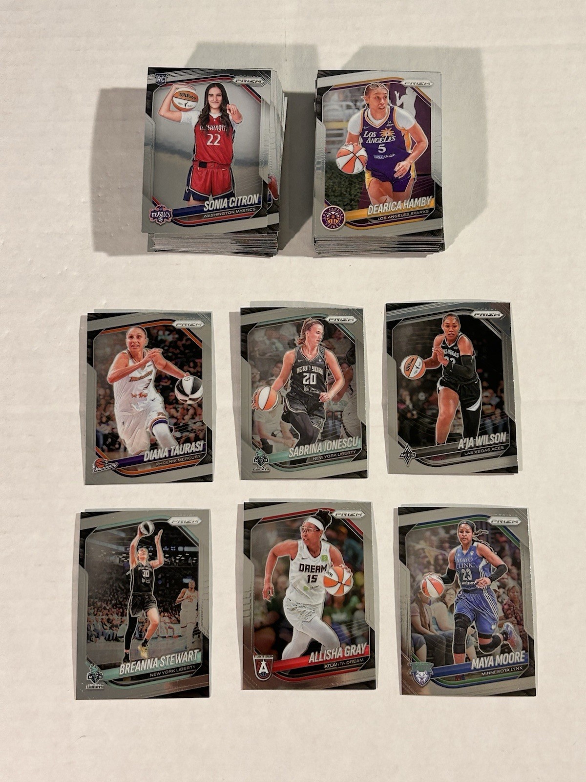 2025 Panini Prizm WNBA Base Set Cards – YOU PICK! Basketball