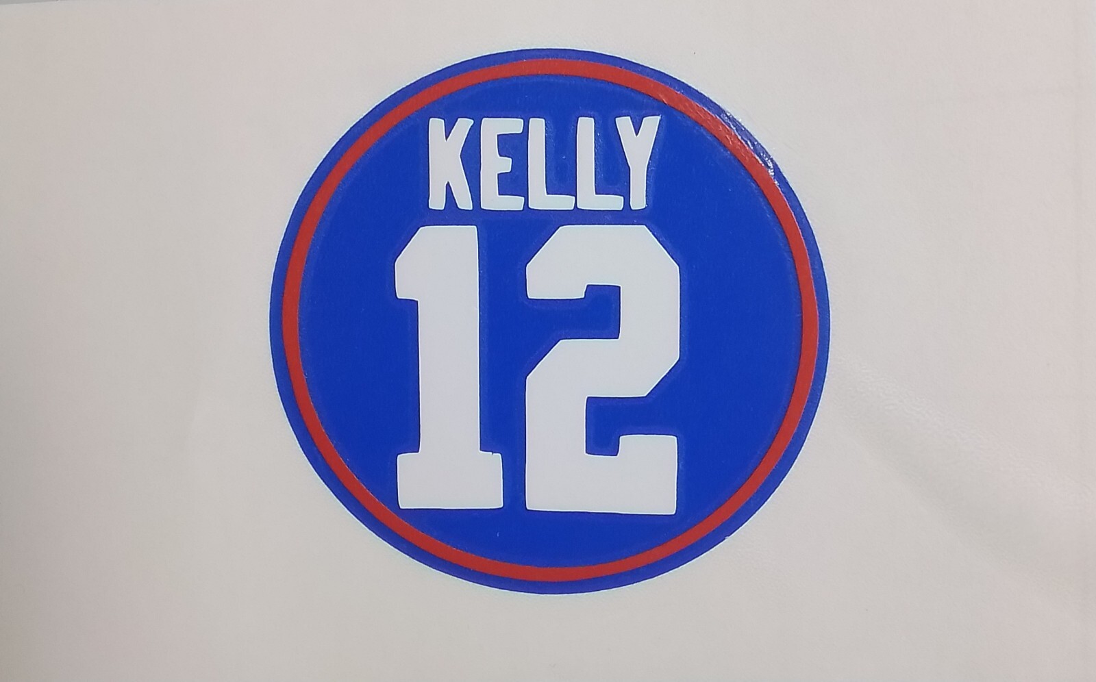 2024 Buffalo Football Jim Kelly Vinyl Decal Sticker, Josh Allen Bills 2×2 Inch!