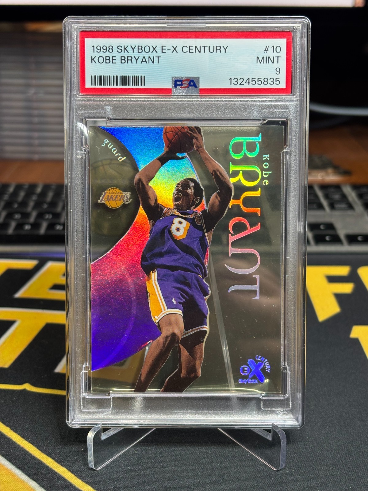 1998 Skybox E-X Century KOBE BRYANT #10 PSA 9 NBA Los Angeles Lakers