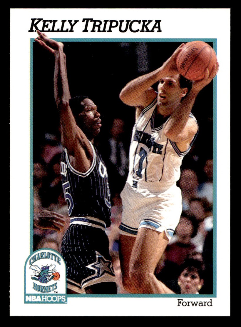 1991-92 NBA Hoops – Kelly Tripucka #25 Basketball Sports Card Raw Trading Card