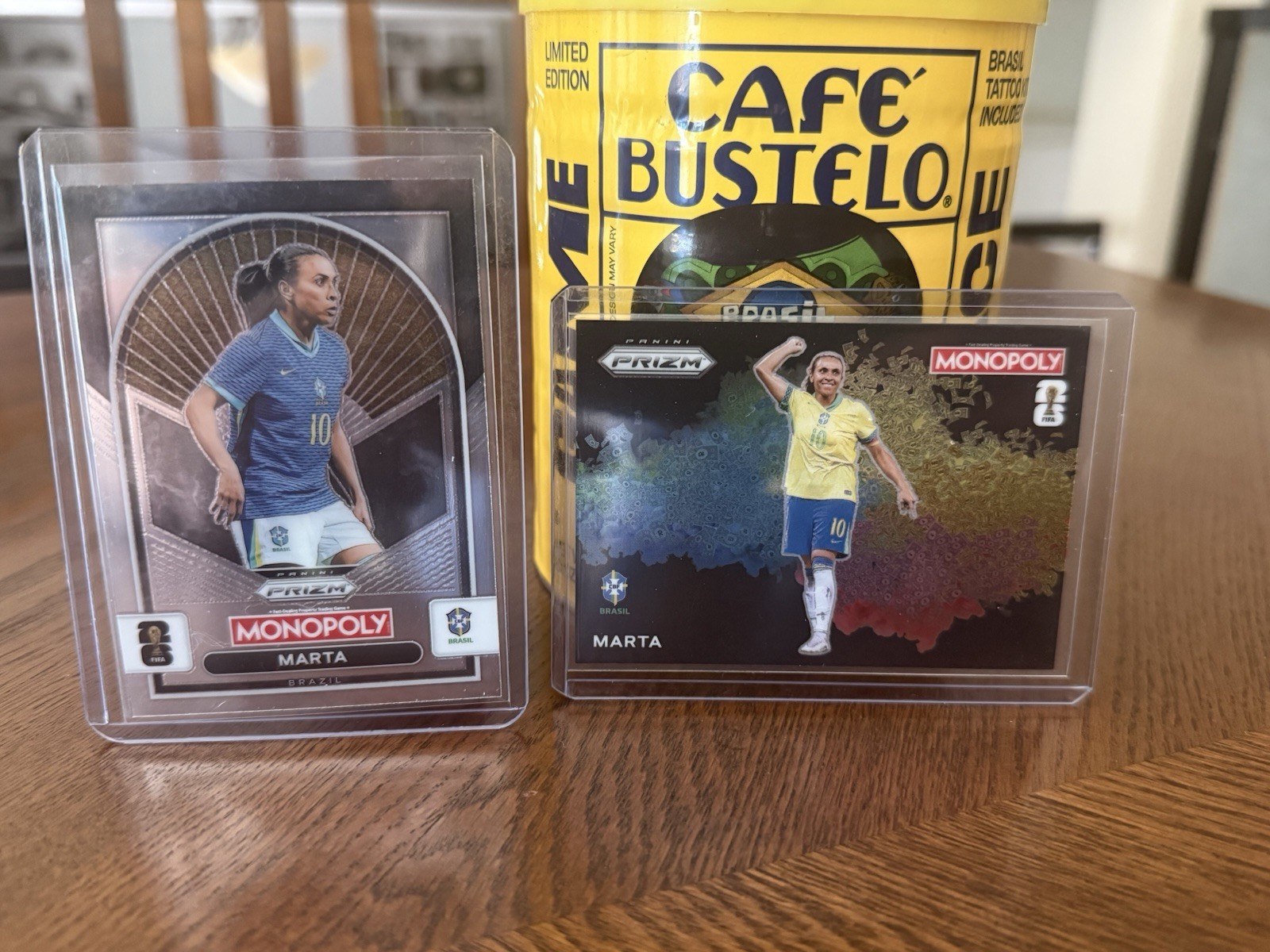 🔥Marta 2026 Prizm Monopoly FIFA WC Black Money Blast Case Hit SSP Brazil GOAT