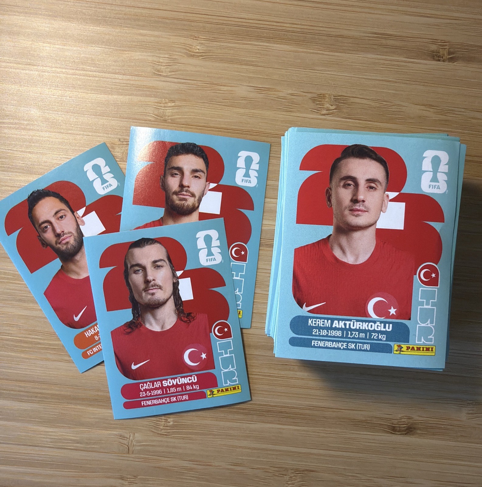 Panini FIFA World Cup 2026 Album – TURKIYE SINGLE STICKERS – FREE SHIPPING