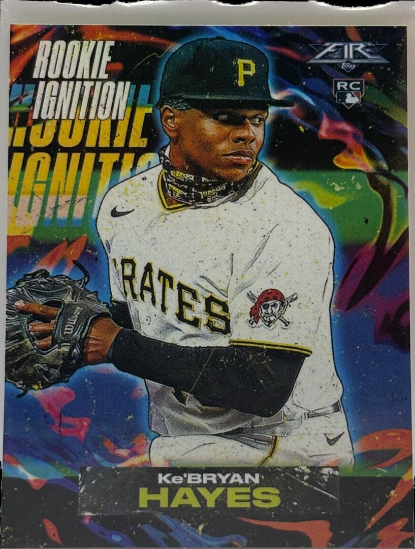 2021 Topps Fire Ke Bryan Hayes Rookie Ignition #RI-9 RC Pittsburgh Pirates