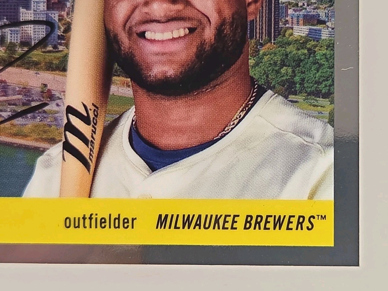 Jackson Chourio | 2025 Topps Platinum Anniversary | 55CV-45 City Variation SSP