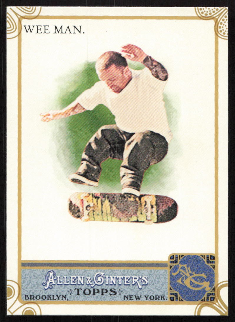 2011 Topps Allen & Ginter #272 Wee Man World’s Smallest Stunt Man Code Card