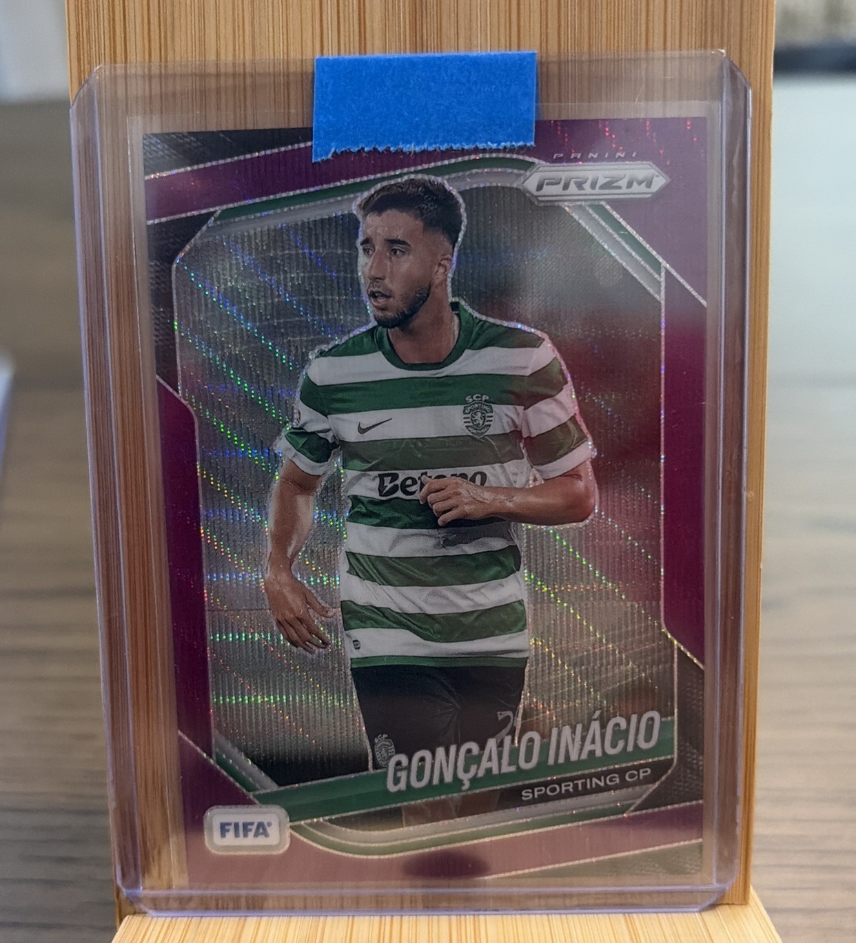 2025-26 Panini Prizm FIFA Soccer Purple Wave Prizm /49 Goncalo Ignacio