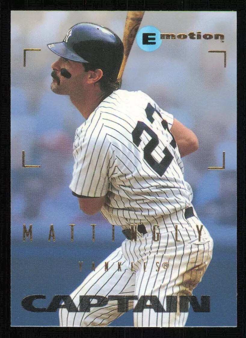 1995 Fleer Skybox Emotion Don Mattingly #62 – Minty Fresh – 10+ Items Ship FREE!