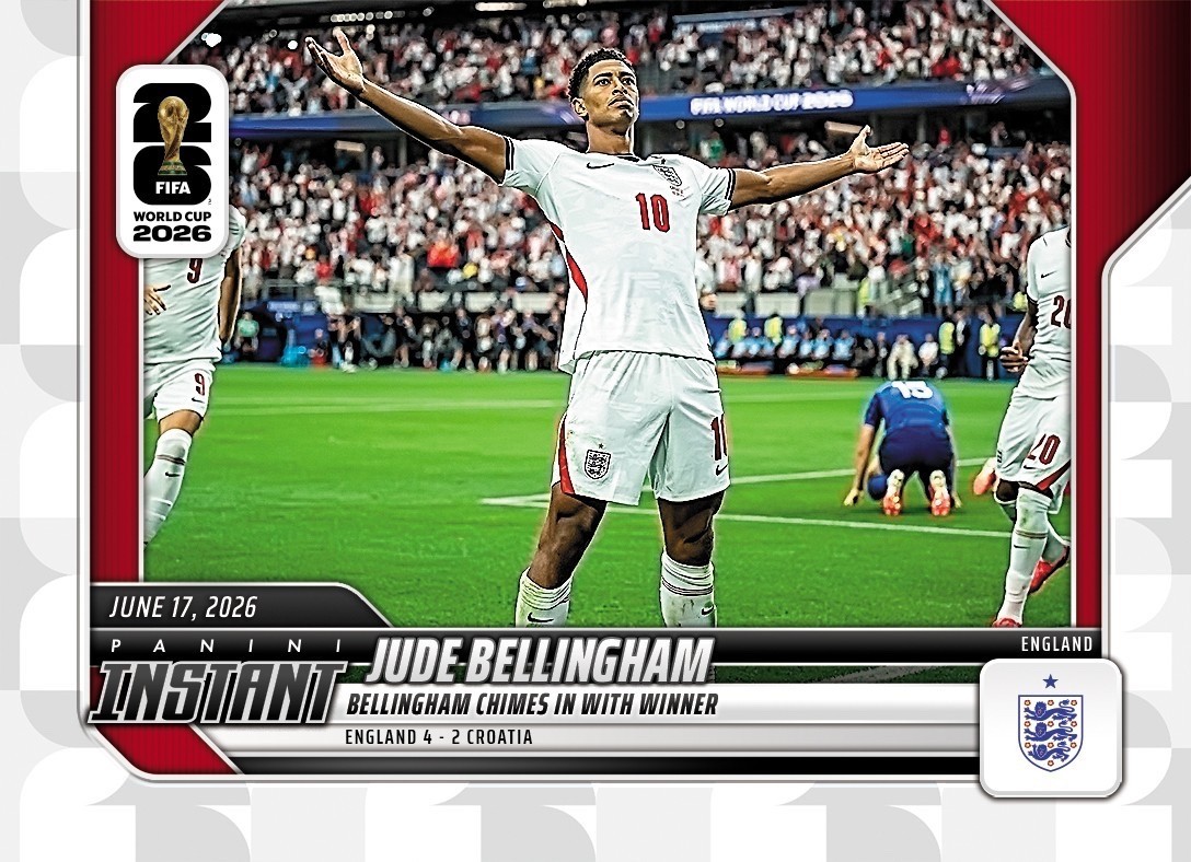 2026 Panini Instant FIFA World Cup #53 Jude Bellingham England – Presale