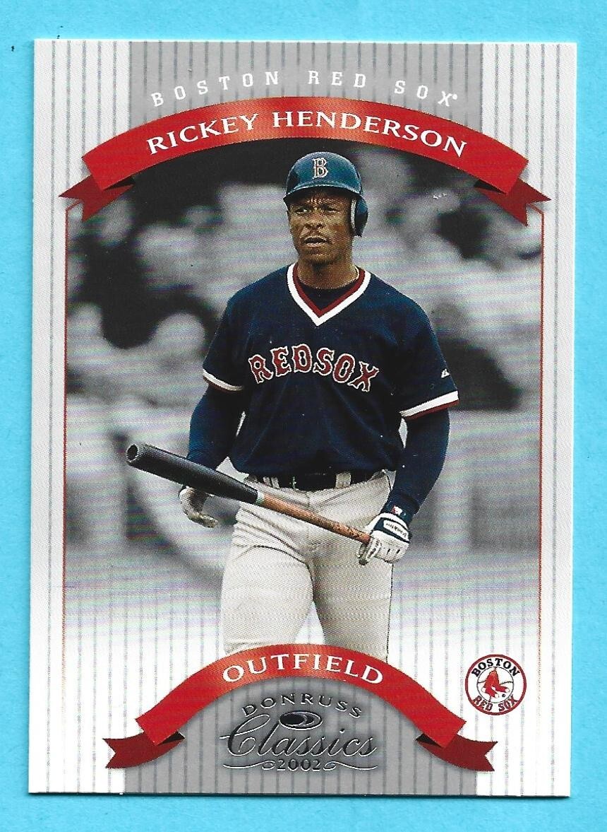 RICKEY HENDERSON Singles & Inserts (with Pictures) / You Pick The Cards