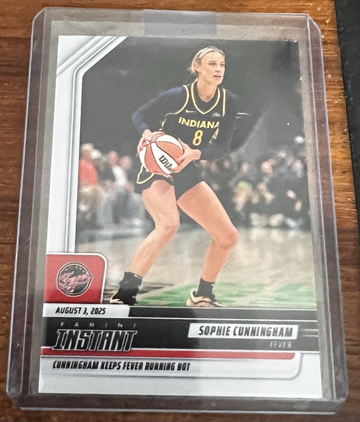 2025-26 Panini Instant WNBA Sophie Cunningham #198 Indiana Fever /1257