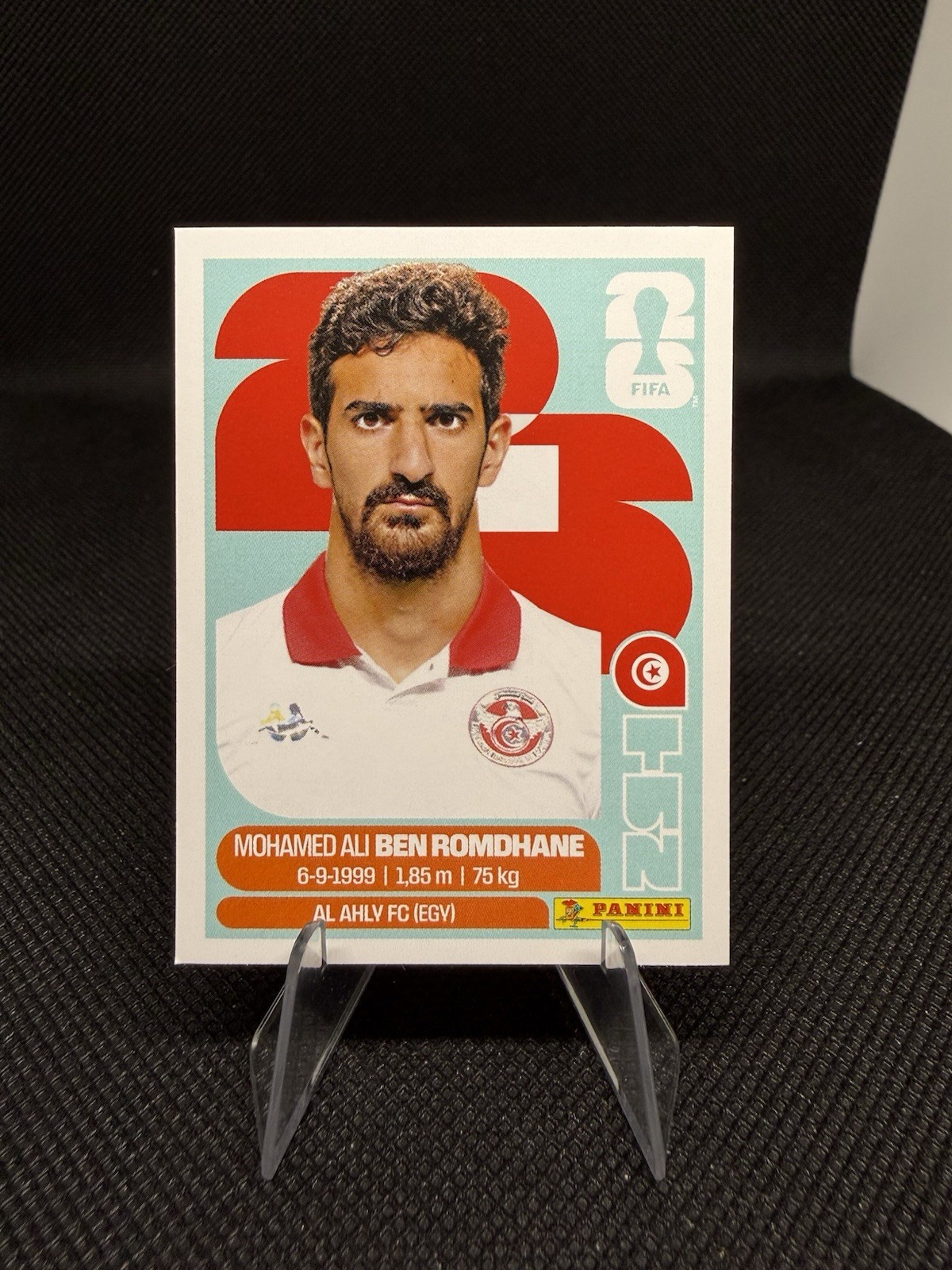 2026 Panini FIFA World Cup Sticker Mohamed Ali Ben Romdhane #TUN 12 – Tunisia