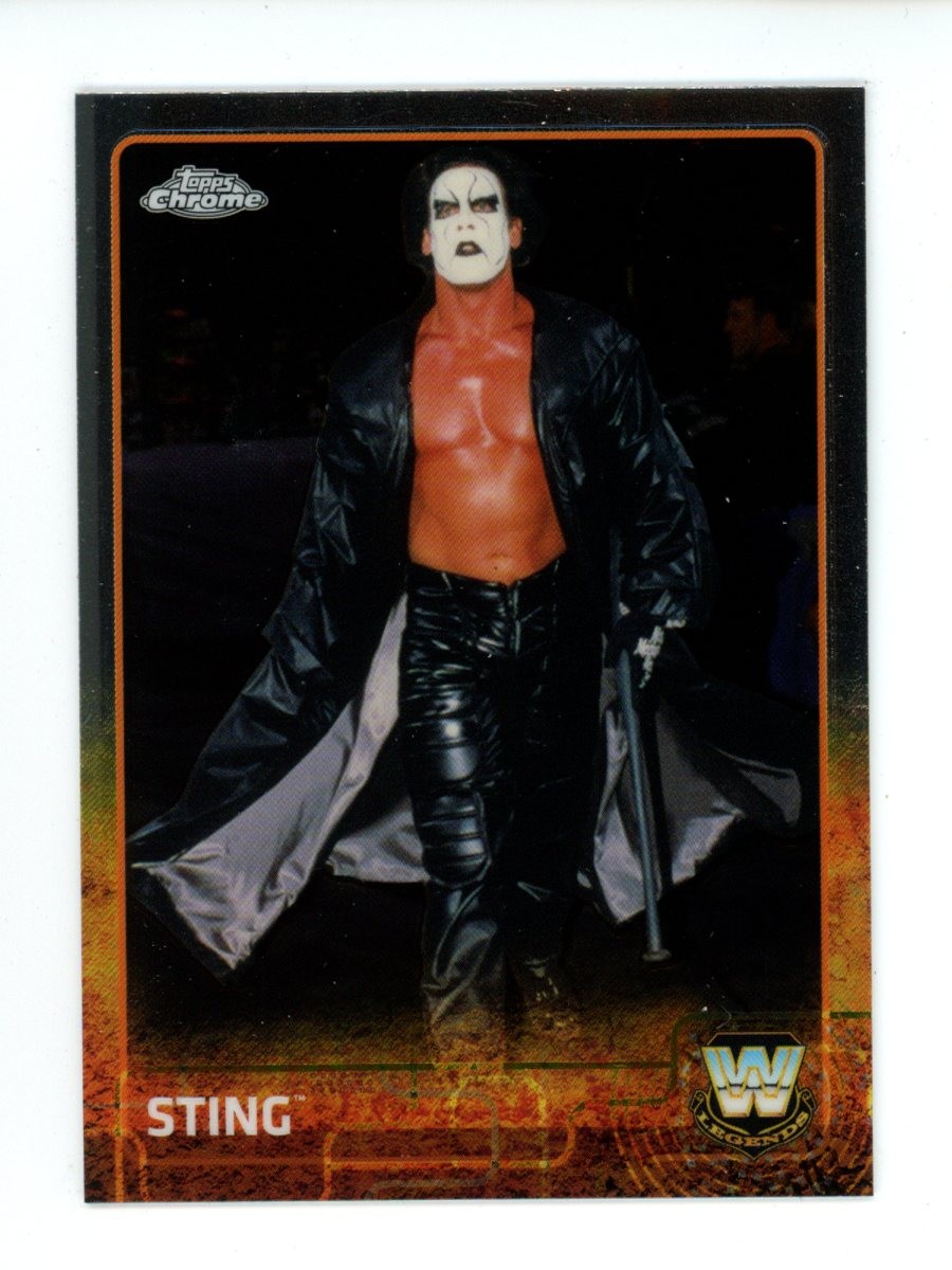 2015 Topps Chrome WWE Sting #89