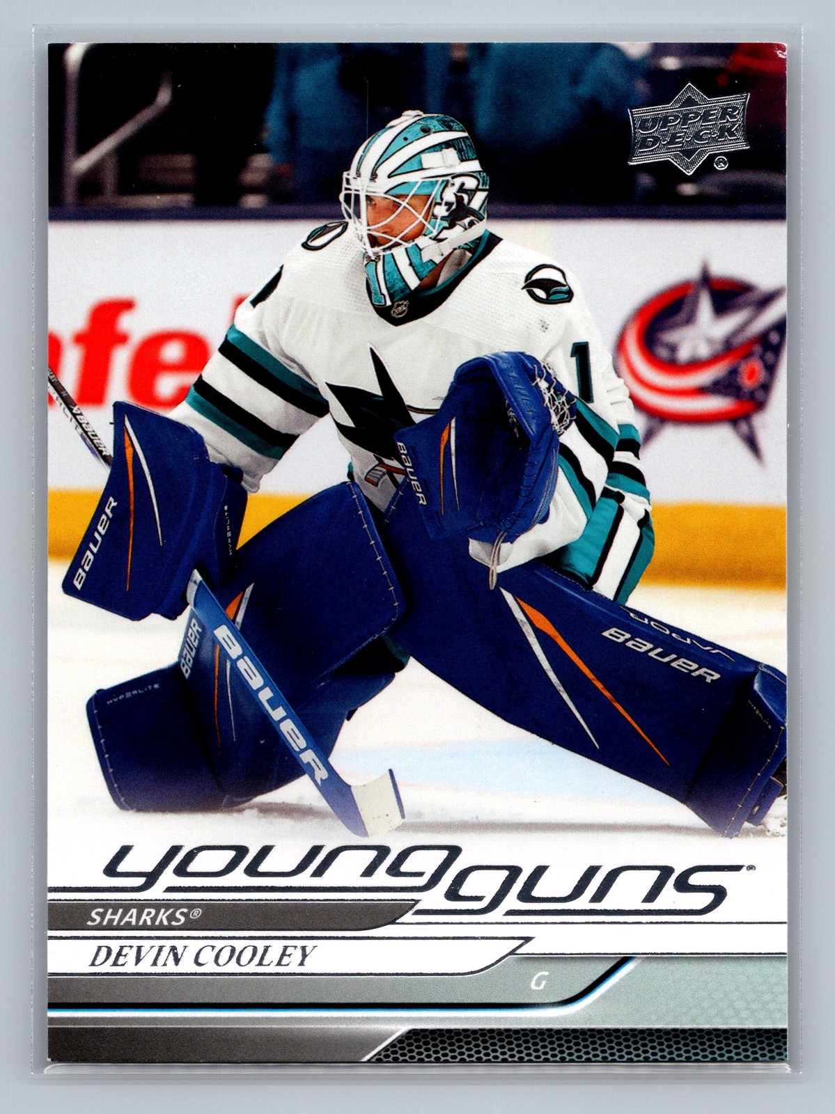 2024-25 Upper Deck Series 2 Young Guns DEVIN COOLEY #473 RC San Jose Sharks