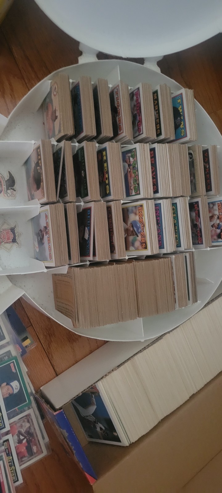 Sports Trading Cards Baseball,basketball And Football. 80s & Early 90s