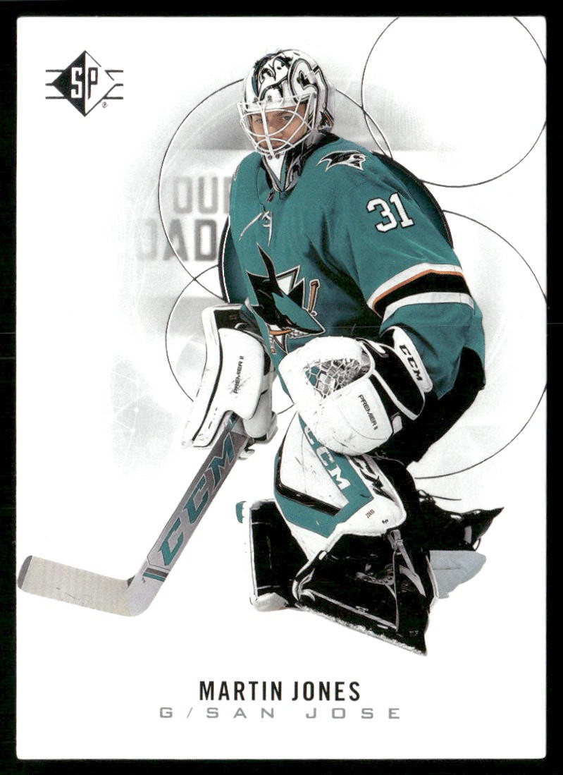Martin Jones 2020-21 SP #51 San Jose Sharks