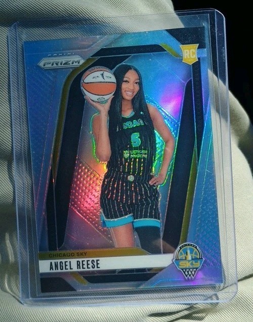 2024 Panini Prizm WNBA Basketball Angel Reese Variation RC Rookie Silver #147