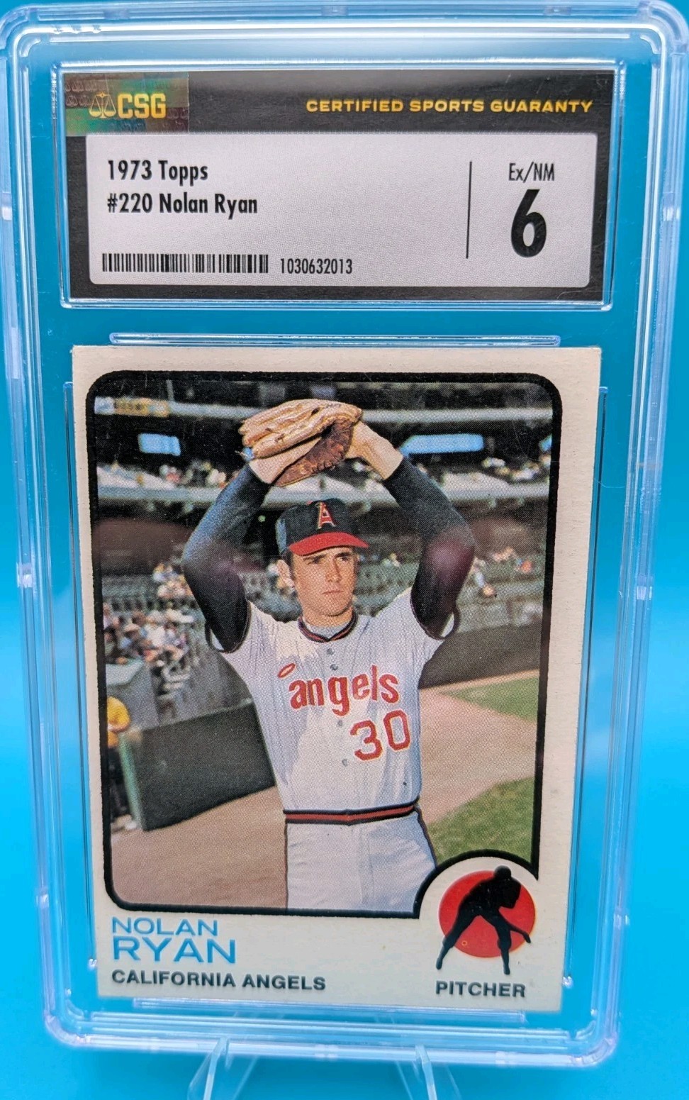 1973 Topps Nolan Ryan Card #220 CSG 6