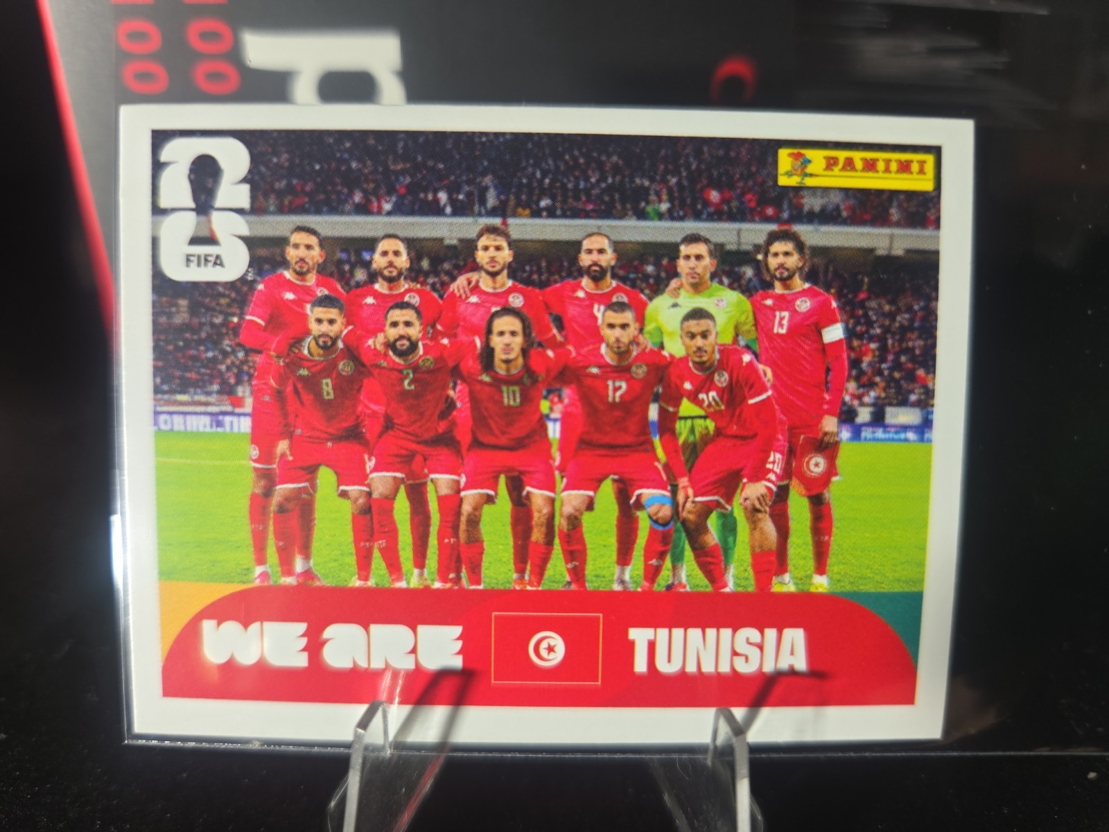 2026 FIFA World Cup Panini Sticker – We Are Tunisia – TUN #13