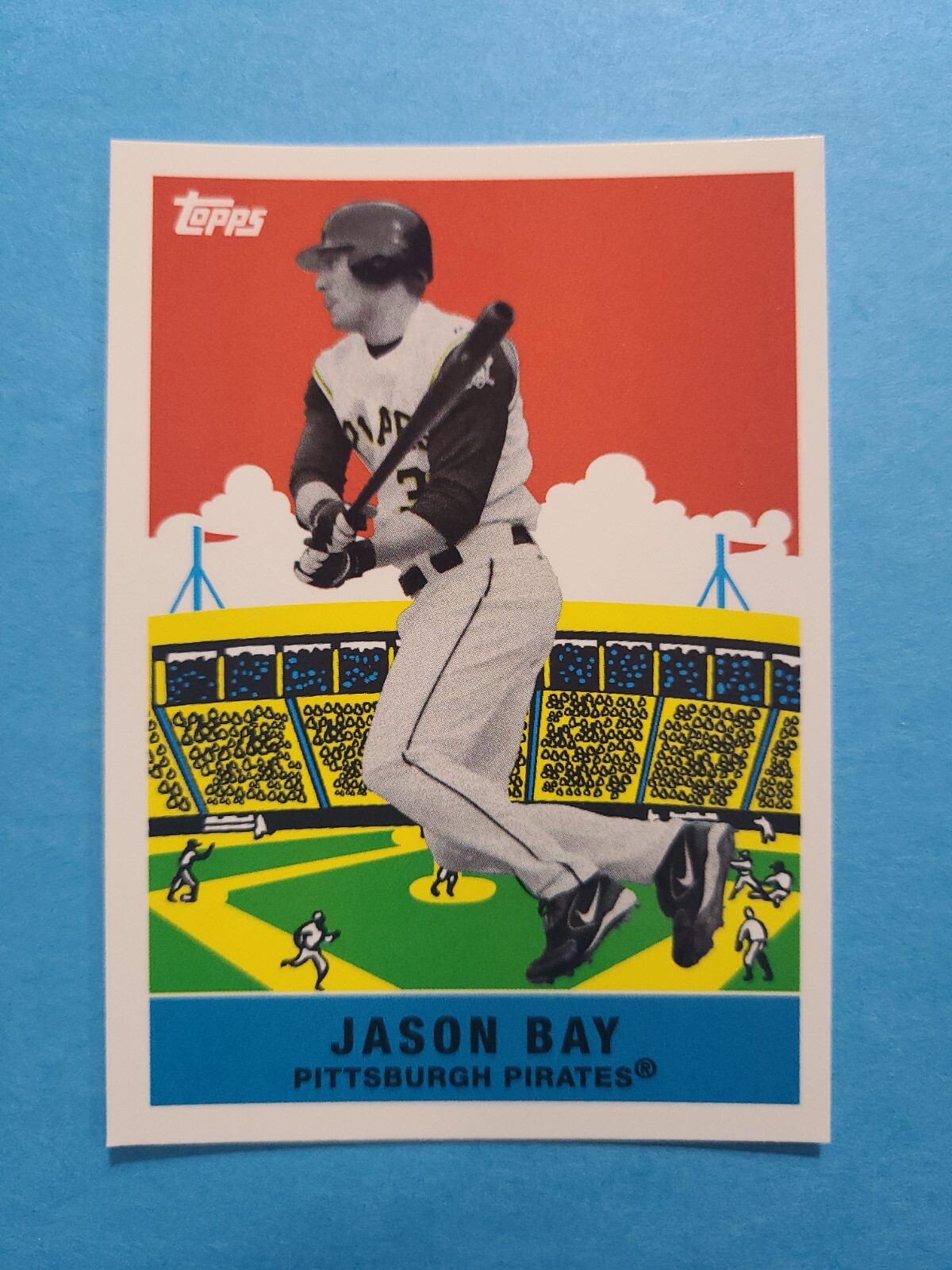 JASON BAY 2007 TOPPS FLASHBACK FRIDAYS BASEBALL CARD # FF8 F6100