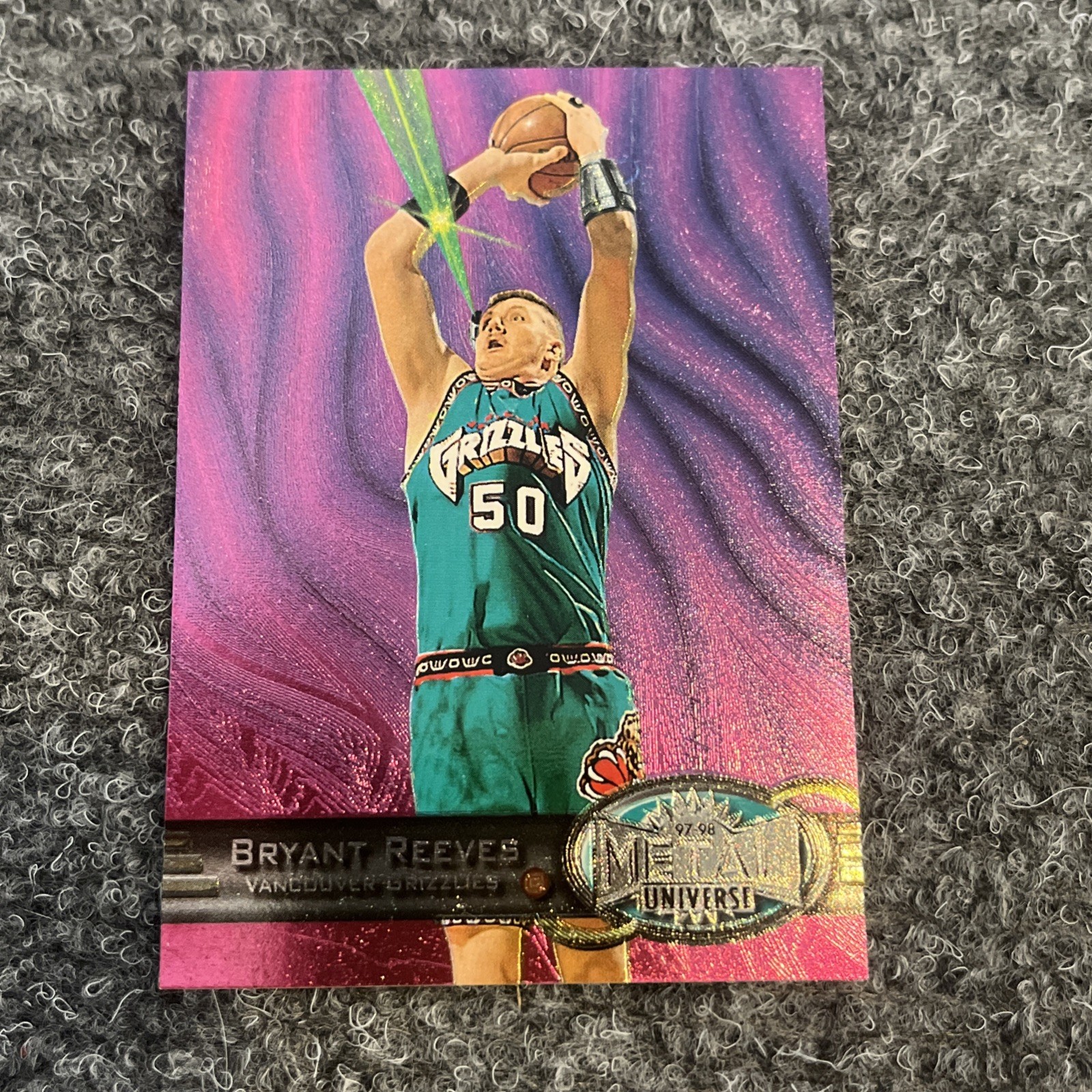 1997-98 Metal Universe – Bryant Reeves #22
